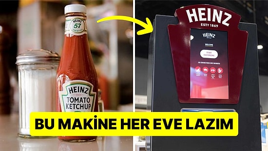 Heinz'ın 200 Farklı Sos Üretebilen Remix Sos Makinesi Time Dergisi'nin En İyi 100 İcat Listesine Girdi