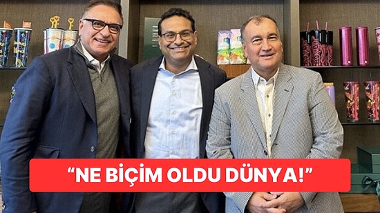 Murat Ülker’den Starbucks CEO’suyla Fotoğraf Açıklaması: “Ne Biçim Oldu Dünya?”