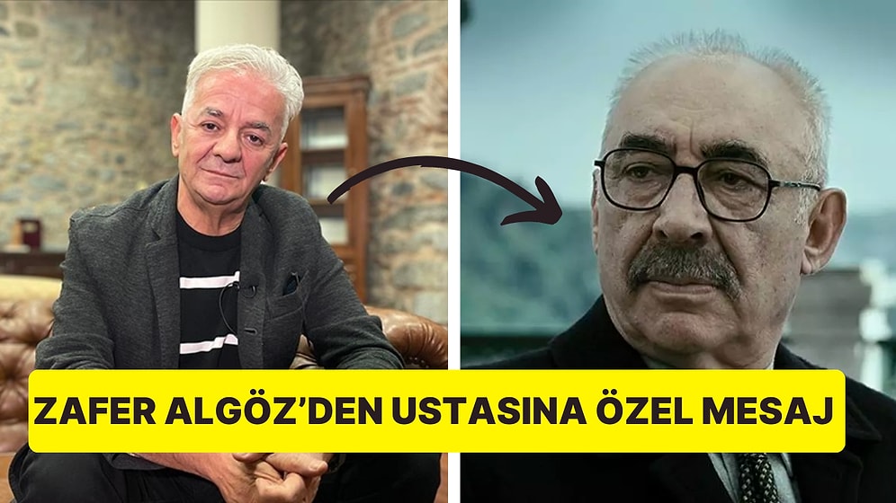 Zafer Algöz'den Duygulandıran Paylaşım: Ustası Şener Şen'i Doğum Gününde de Unutmadı