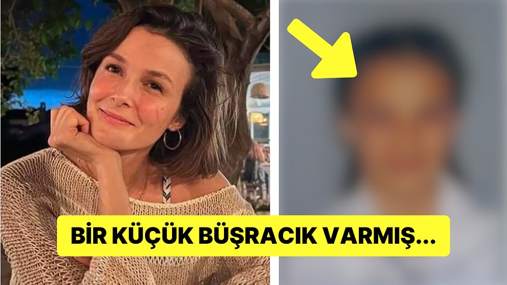 Ünlü Oyuncu Büşra Develi'nin Paylaştığı İlkokul Vesikalığı "Bu Nasıl Tatlılık?" Dedirtti