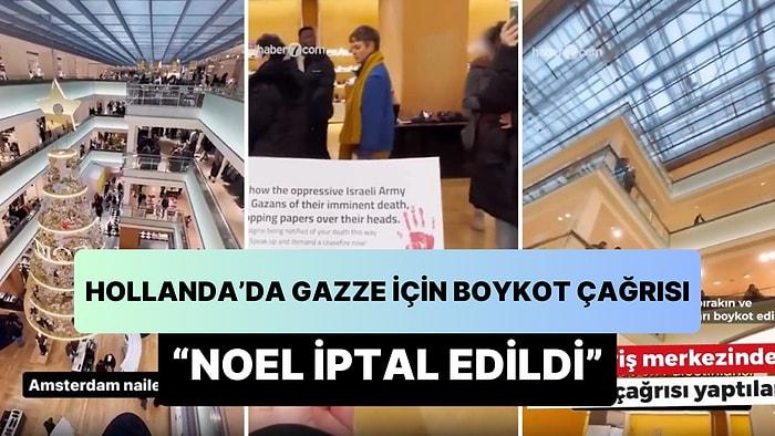 Hollanda'nın En Büyük AVM'lerinden Birinde İsrail'e Destek Verdiği İddiasıyla Markalara Boykot Çağrısı Yapıldı
