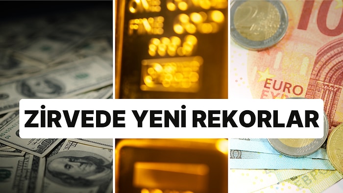 Dolar ve Euro Zirveden İnmiyor: Altın Rekora Doymuyor