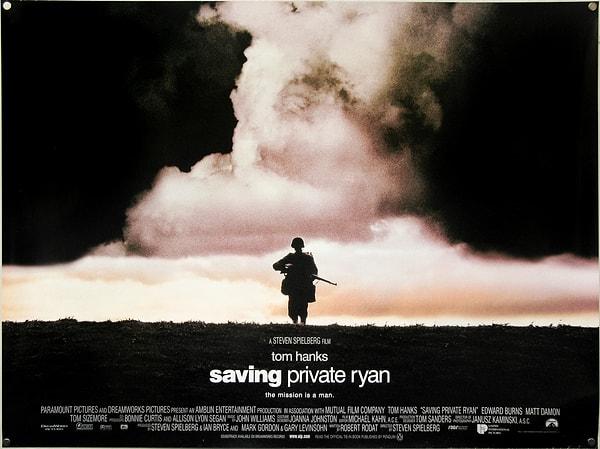 12. Eğer hayatım boyunca sadece bir tane savaş filmi izleyebilseydim, bu film "Saving Private Ryan" (Er Ryan'ı Kurtarmak) olurdu. Steven Spielberg tarafından yönetilen ve 1998 yılında yayınlanan bu film, savaş filmlerinin en etkileyici ve gerçekçi örneklerinden biri olarak kabul edilir.