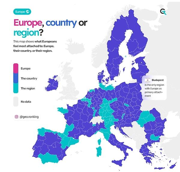 9. Avrupa'daki insanlar dine mi, ülkelerine mi daha bağlılar?