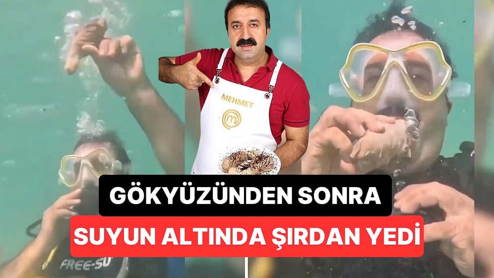 Dur Durak Bilmeyen Şırdancı Mehmet Bu Sefer de Suyun Altında Şırdan Yiyince "Bu Kadarına Pes" Dedirtti