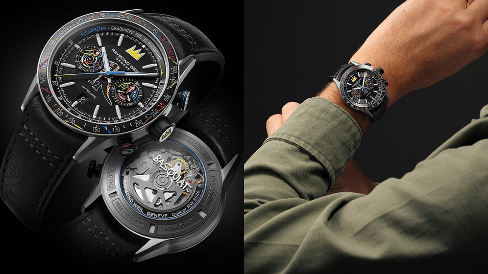 Koleksiyonerlere Güzel Bir Haberimiz Var: Raymond Weil X Basquiat Özel Koleksiyonu Saatseverlerle Buluşuyor!