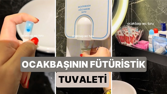 Bir Ocakbaşının 2050 Yılından Günümüze Gelmiş Gibi Görünen Tuvalet Dizaynına Hayran Kalacaksınız
