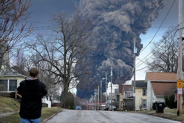 11. On February 6th, a "controlled burn" was initiated in Ohio.