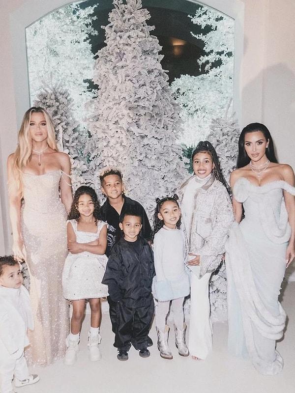Noel için Kim Kardashian'ın düzenlediği parti çok konuşulmuş, ayırdıkları bütçeden, ince detaylara büyük ilgi odağı olmuştu.