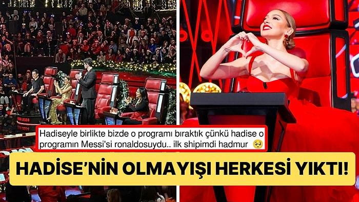 Herkes "Nerdesin Aşkım?" Diye Soruyor: Hadise'nin O Ses Türkiye Jürisinde Olmayışı İzleyiciyi Fazlasıyla Üzdü!