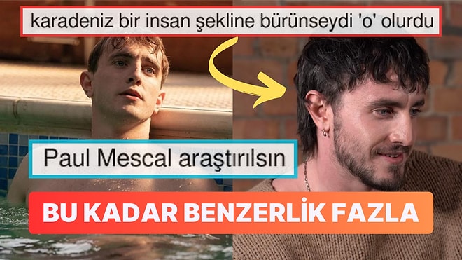 Üçlü İlişki İddialarıyla Gündemden Düşmeyen Paul Mescal'ın Başı Karadenizli Genleriyle Dertte