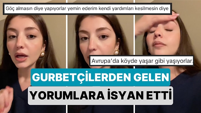 Fransa'da Çektiği Videoya Orada Yaşayan Türklerden Gelen Yorumlar Karşısında Şok Olan Kadın İsyan Etti