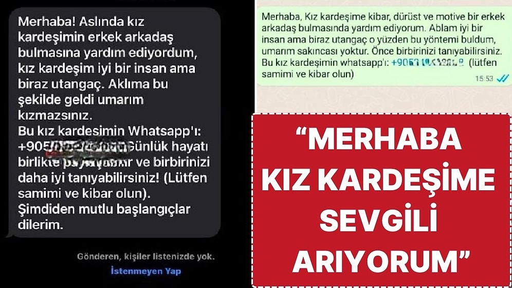 Aman Dikkat! Dolandırıcıların Yeni Yöntemi ‘Kardeşime Eş Arıyorum'