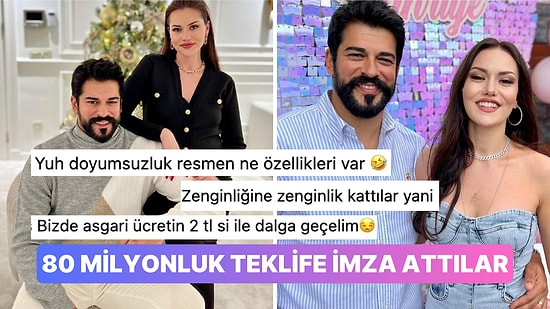 Burak Özçivit ve Fahriye Evcen Çiftinin Mobilya Reklamından Kazanacağı Ücret Dudak Uçuklattı!