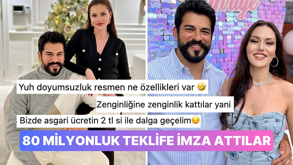 Burak Özçivit ve Fahriye Evcen Çiftinin Mobilya Reklamından Kazanacağı Ücret Dudak Uçuklattı!