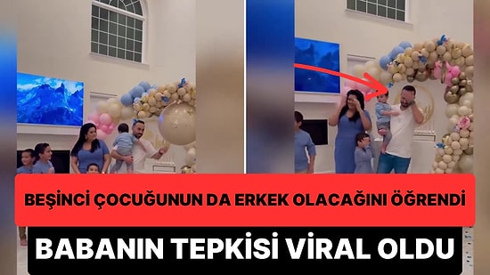 Beşinci Çocuklarının da Erkek Olacağını Öğrenen Ailenin Tepkisi Viral Oldu