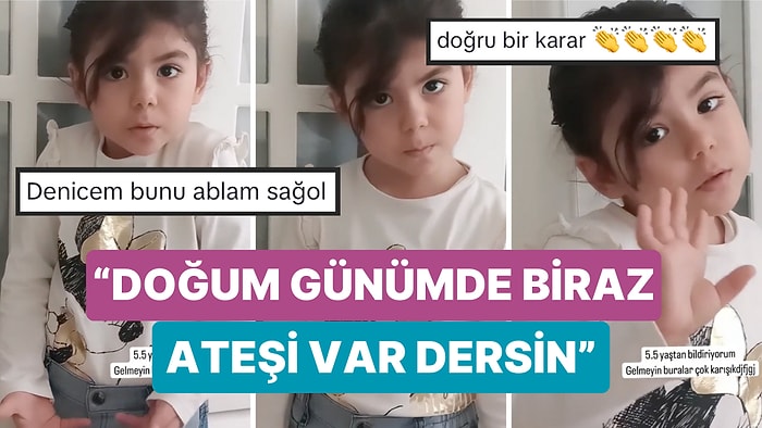 Büyümeyi İstemeyen Miniğin Bulduğu Muazzam Çözüme Bayılacaksınız: "Doğum Günümde Biraz Ateşi Var Dersin"