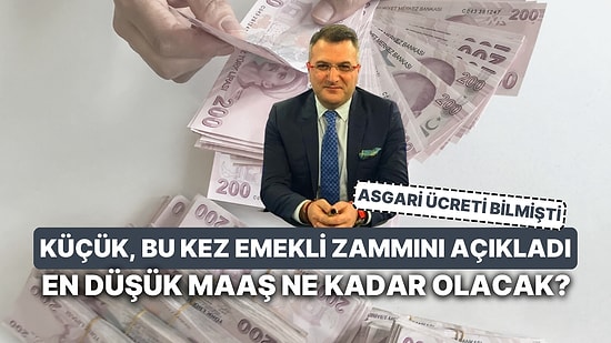 Asgari Ücreti Bilmişti: Gazeteci Cem Küçük Emekli Maaşlarının Beklenenden Yüksek Olacağını Söyledi!