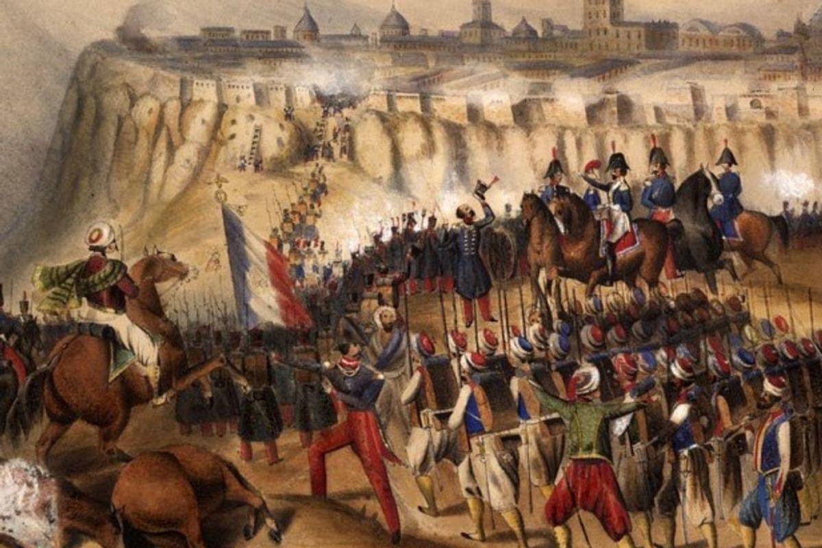 1830 год начало. 1830 Завоевание Алжира. Французское завоевание Алжира. Колонизация Алжира Францией.