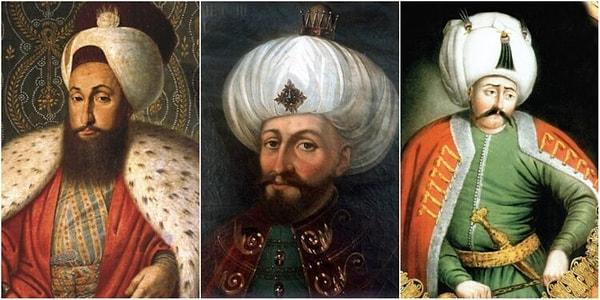 2. Osmanlı Devleti'nde, 1299’daki kuruluştan 1922’ye kadar geçen süre içerisinde kaç padişah tahta çıkmıştır?