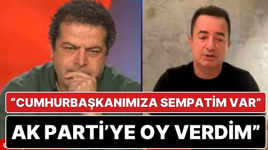 Mehmet Ali Erbil'in İddialarına Acun Ilıcalı'dan Cevap Geldi: "Cumhurbaşkanımıza Çıkarsız Bir Sempatim Var"