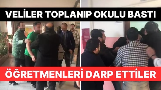 Kocaeli'de Veliler Okulu Bastı: Öğretmenleri Darp Ettiler