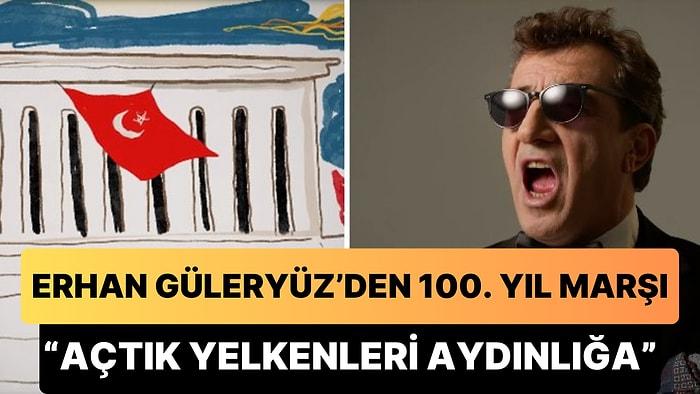Ayna Grubu'nun Solisti Erhan Güleryüz'den 100. Yıl Marşı: 'Açtık Yelkenleri'