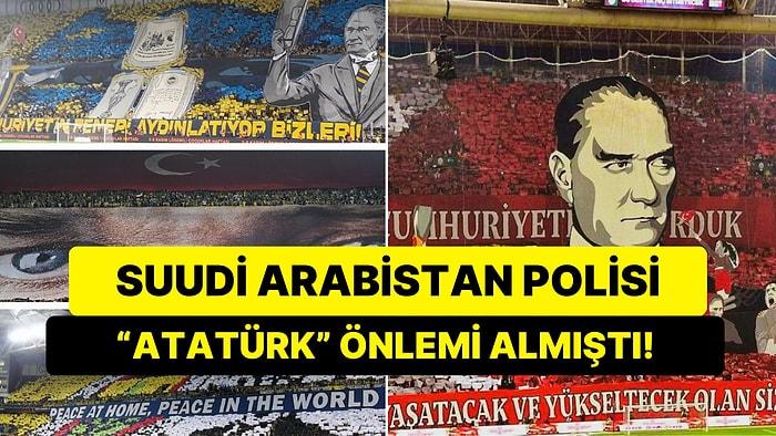 Atatürk Alarmı: Suudi Arabistan Polisleri Soyunma Odası Koridorunda Bekliyor!