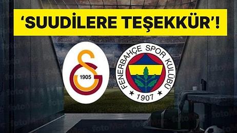 TFF, Galatasaray ve Fenerbahçe'den Süper Kupa İçin Ortak Açıklama: 'Suudilere Teşekkür'