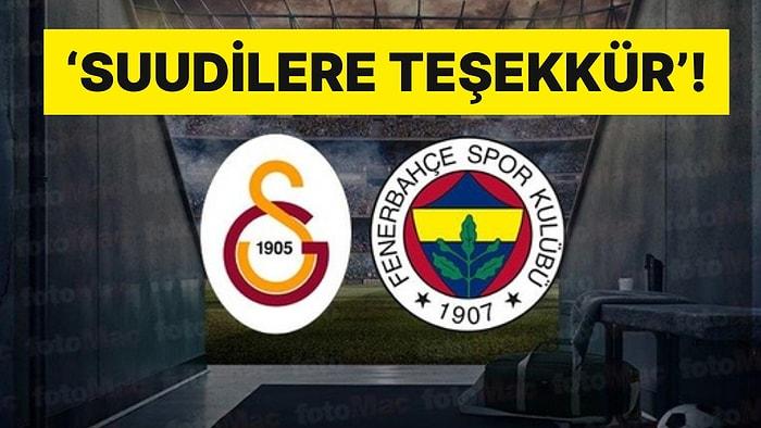 TFF, Galatasaray ve Fenerbahçe'den Süper Kupa İçin Ortak Açıklama: 'Suudilere Teşekkür'