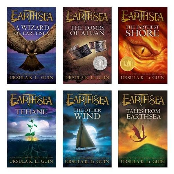 9. Earthsea series - Ursula K. Le Guin
