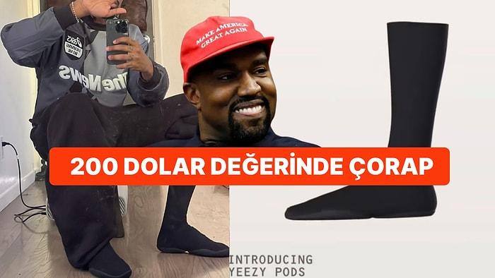 Kanye West Modayı Katletmeye Devam Ediyor: Bu Sefer de Halis Muhlis Çorabı Ayakkabı Diye Yutturmaya Çalıştı