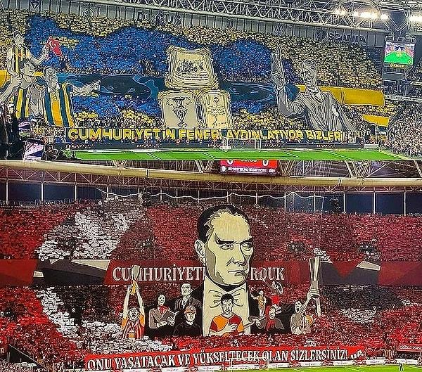 Suudi Arabistan'da Fenerbahçe - Galatasaray arasında oynanması beklenen maçtan önce yaşanan Atatürk kriz büyük yankı uyandırdı.