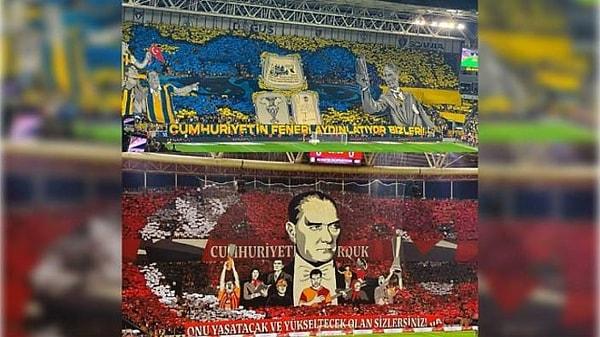 Uzun süren ‘pazarlık’lar oldu ancak Galatasaray ve Fenerbahçe’nin tavrı çok net oldu: “Atatürk Yoksa Maç Yok”