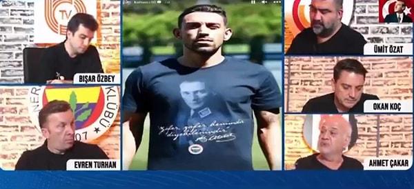 Ancak bir kesim tarafından ortaya atılan iddialar ile ilgili Sözde Futbol'da konuşan Ahmet Çakar, "Eee ne olacak canım İstiklal Marşımız çalınmasın” diyenlere tepkisini "Sadece vatan haini değil, o..pu ç..udur" dedi.