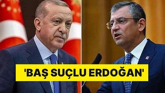 ''Atatürk'' Krizine İlişkin Konuşan Özgür Özel'den Erdoğan'a Sert Sözler: 'Baş Suçlu Erdoğan'