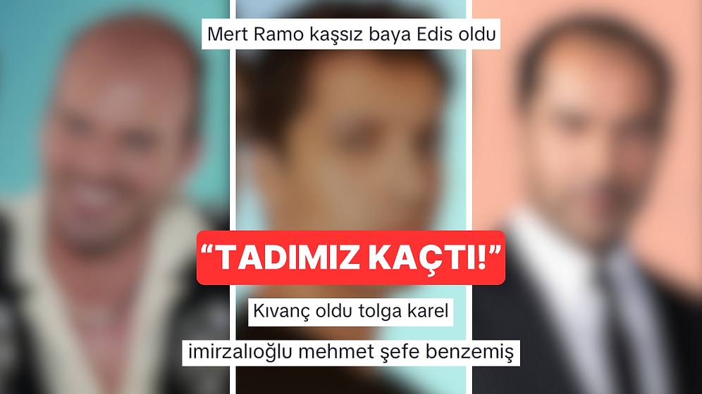 Onları Hiç Böyle Görmediniz: Kel Kıvanç Tatlıtuğ ve İmirzalıoğlu'ndan Kaşları Seyrelen Mert Ramazan Demir'e!