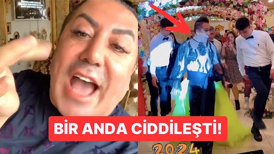 Murat Övüç, Kıyafetinin Kuyruğuna Basan Koruma Görevlisine Ölümcül Bir Bakış Attı