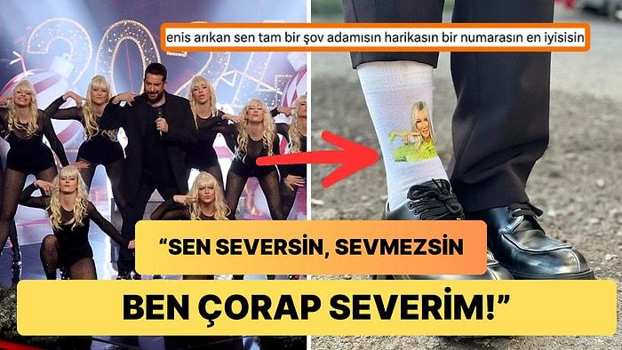 Enis Arıkan'ın O Ses Türkiye'de Yaptığı 'Çoraplı Seda Sayan Şovu' İzleyiciyi Kırdı Geçirdi!