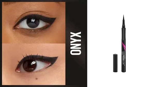 6. Maybelline New York Hyper Precise All Day Eyeliner - 701 Matte Onyx