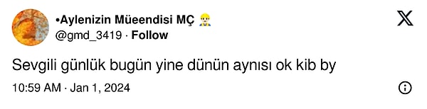 Her yıl 1 Ocak'ta yaşanan hayal kırıklığı yeniden yüklendi.