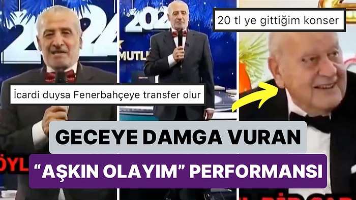 Futbol Yorumcusu Gökmen Özdenak'ın Yılbaşı Gecesinde Sergilediği "Aşkın Olayım" Performansı Gündem Oldu