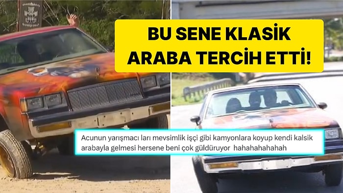 Acun Ilıcalı'nın Survivor'a Giriş Yaptığı 'Zıplayan Araba' Gündem Oldu!