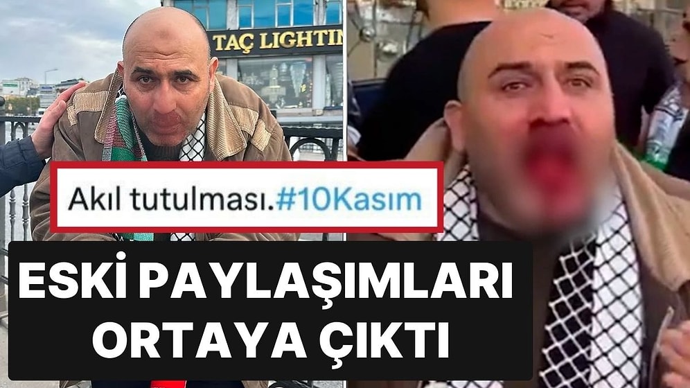 Filistin’e Destek Yürüyüşü Sonrası Yumruklanan Kişinin Eski Paylaşımları Ortaya Çıktı