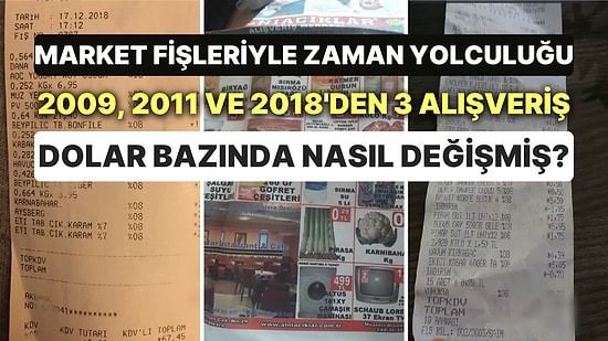 Enflasyonu İliklerimize Kadar Hissettik! Yıllar İçindeki Market Alışverişleri Dolar Bazında Nasıl Değişti?
