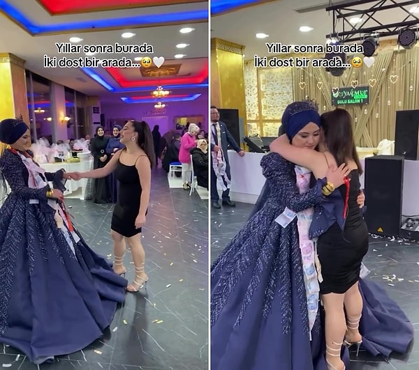 'Emir Can İğrek'in 'Can Dostum' şarkısında evlenen arkadaşıyla dans eden kadının o anları sosyal medyada viral oldu.