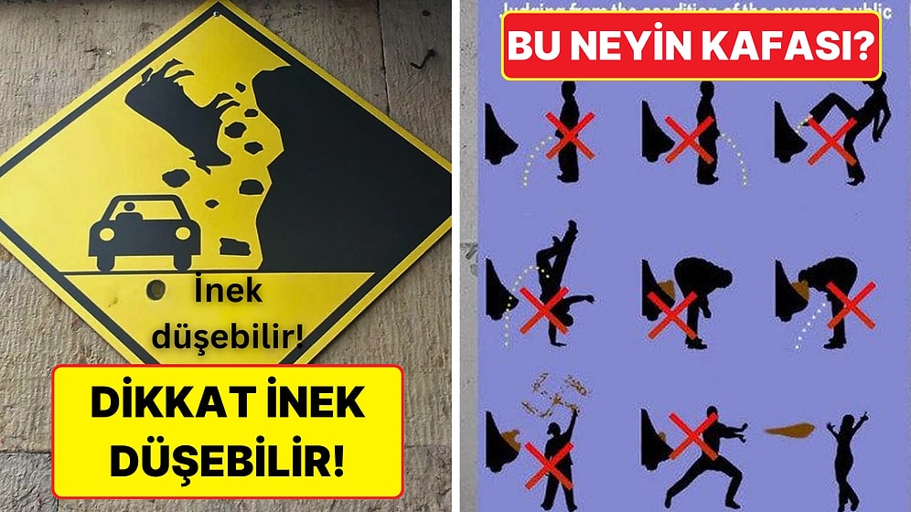 Hangi Kafayla Yazıldıklarını Çözmeye Çalışırken Beyninizin Yanacağı 15 Levha