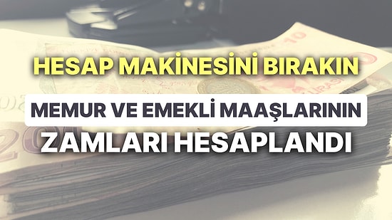 Tek Tek Maaş Zammı Hesaplaması! Ekonomistler Hesapladı: Memur ve Emekli Maaşları Zam Sonrası Ne Kadar Olacak?