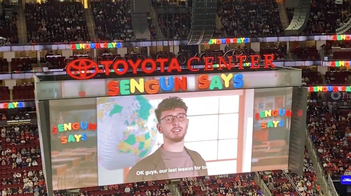 Houston Rockets Taraftarlarına Türkçe Dersi Veren Alperen Şengün Toyota