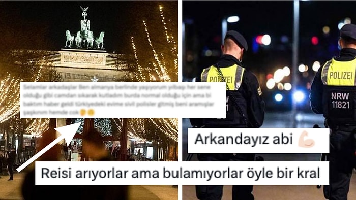 Berlin'de Yaşayan Bir Sosyal Medya Kullanıcısı Yılbaşında Ateş Açtığı İçin Türkiye'de Evini Polis Bastı!